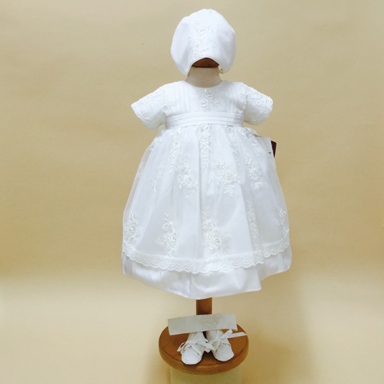 Delicate Elegance Christening Dress - 4254SP